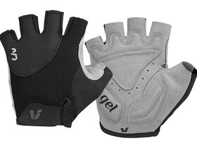 Liv Passion Womens Short Finger Gloves Black