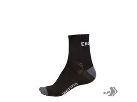 ENDURA BaaBaa Merino Sock (Twin Pack)