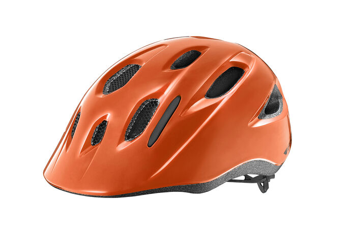 GIANT Hoot ARX Kids Helmet Gloss Orange click to zoom image
