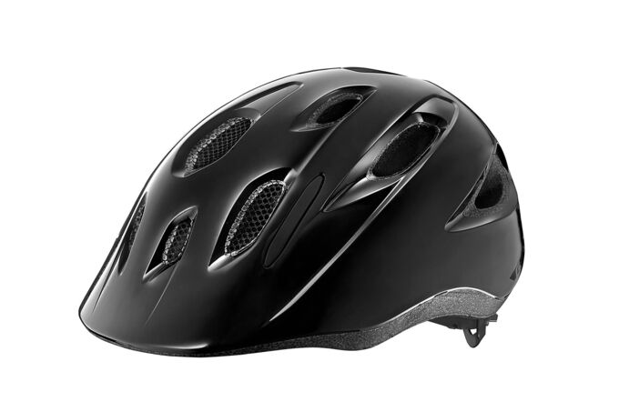 GIANT Hoot ARX Kids Helmet Gloss Metallic Black click to zoom image