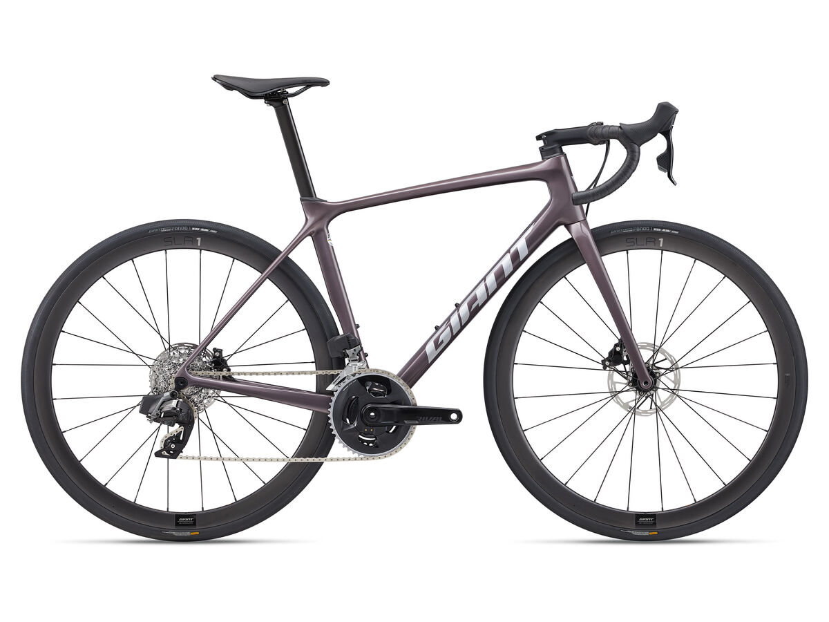 GIANT TCR Advanced Pro Disc 1 AR Charcoal Plum 2023 OPEN Mon TO SAT 3899.00 OPEN Mon TO SAT Road Bikes OPEN Mon TO SAT Road Bikes Drop Handlebar OPEN Mon