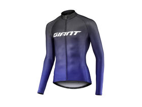 GIANT Race Day Long Sleeve Jersey Black / Blue