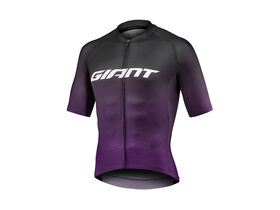 GIANT Race Day Short Sleeve Jersey Black / Mulberry